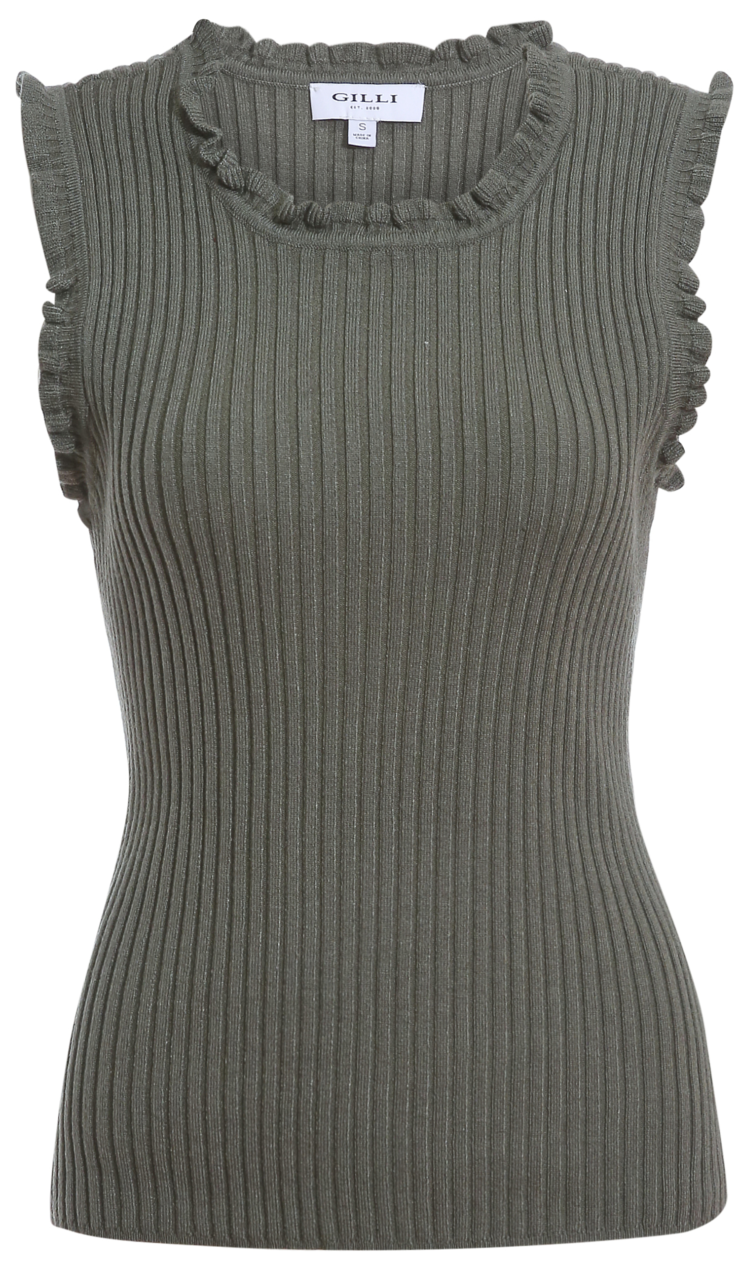 Sleeveless Sweater Top