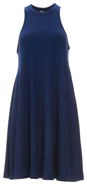 Diane Ribbed Knit Easy Dress