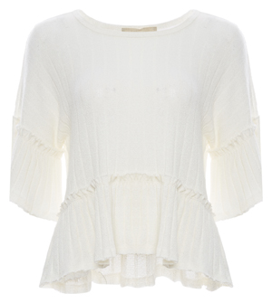 Moon River Extended Sleeve Top