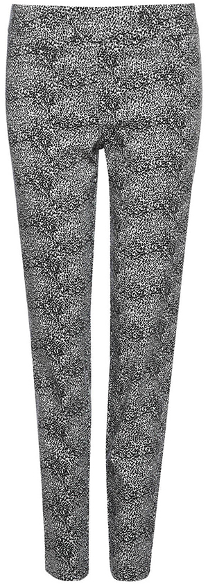 Marie Leopard Print Slim Leg Pant