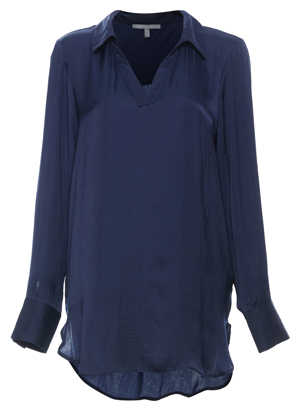 Tart Collections Split Neck Collared Tunic