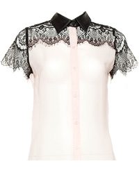 Victorian Sheer Lace Blouse