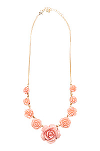 Rose Bouquet Necklace