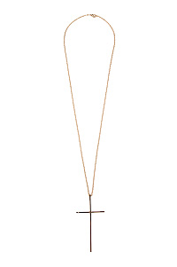 Reflective Cross Necklace
