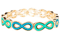 Colorful Infinity Bracelet
