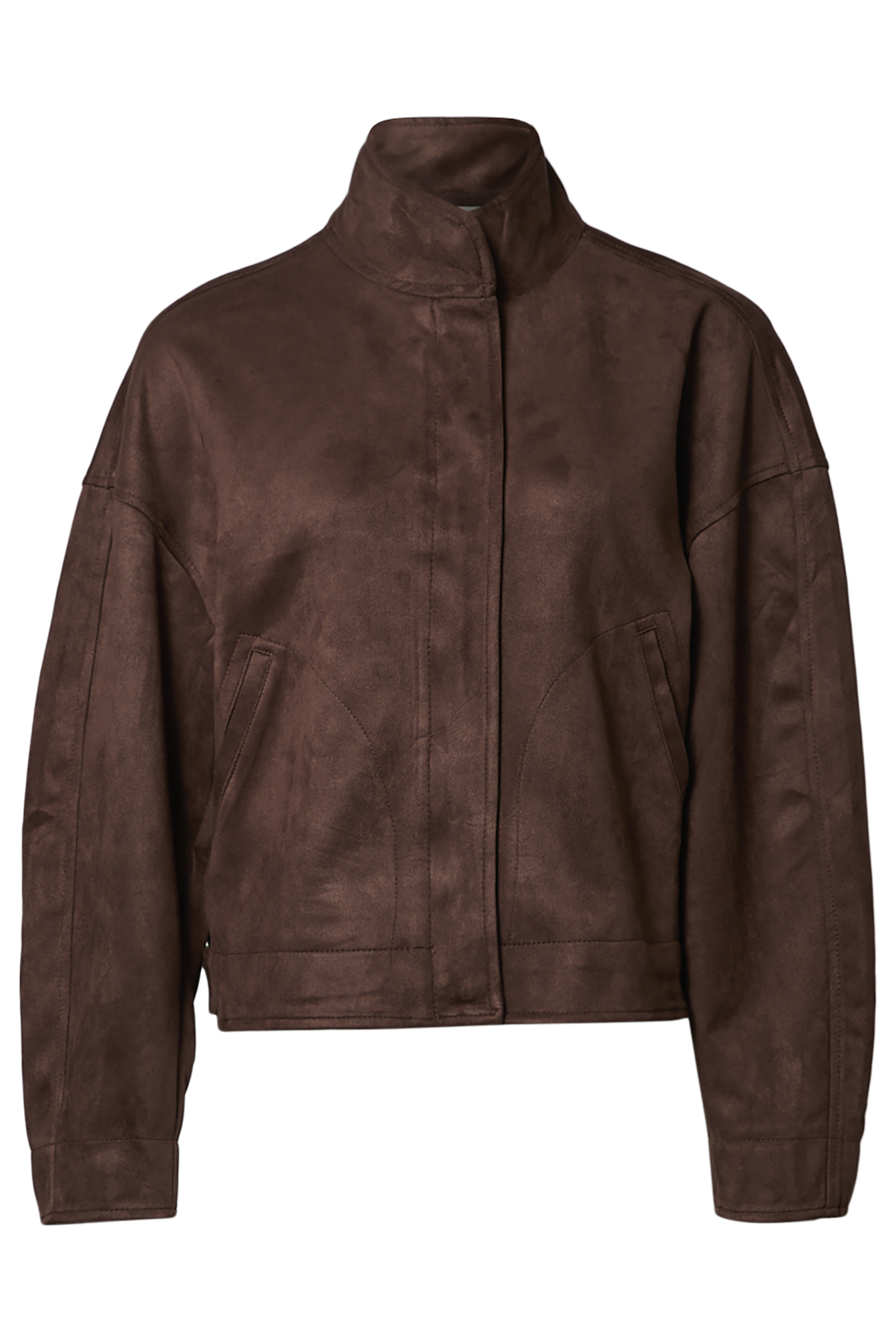 Suede Jacket in Brown XS - XL | DAILYLOOK
