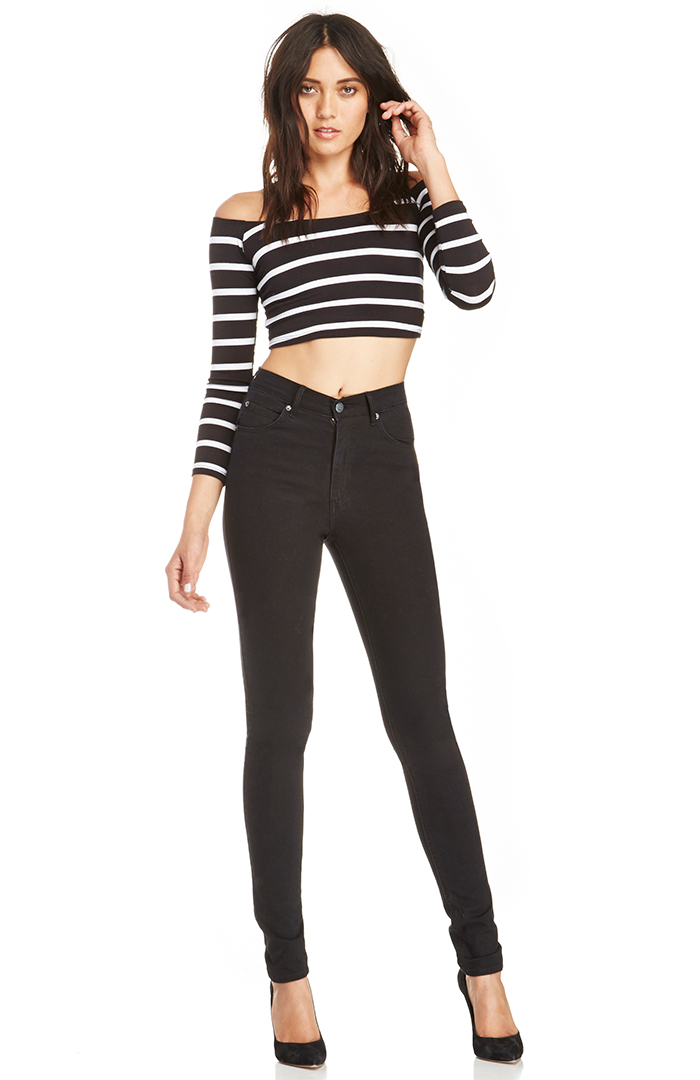 cheap monday second skin new black