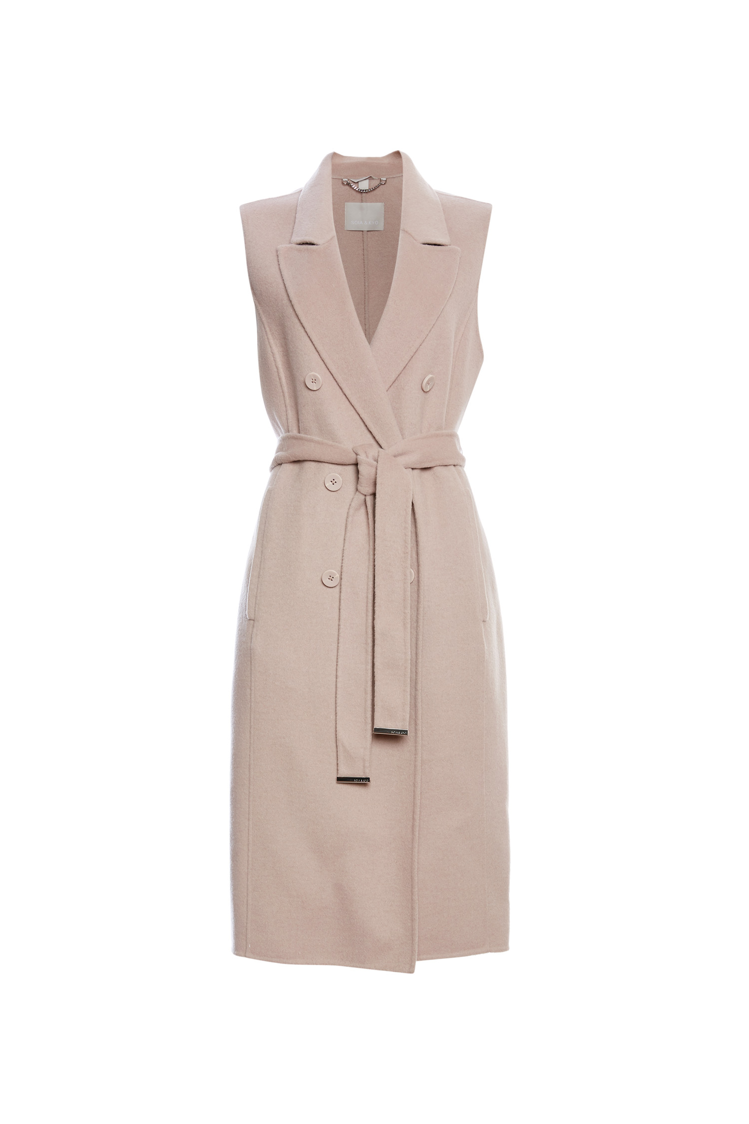Kyo Laverne Double Face Wool Vest 