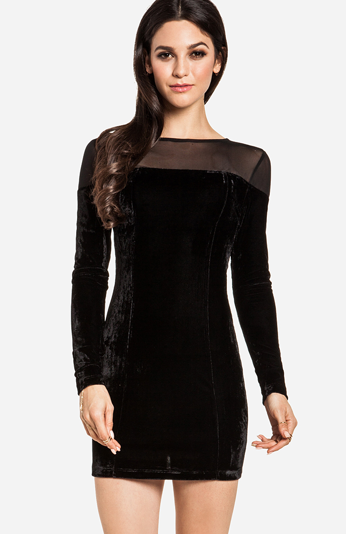 minkpink velvet dress