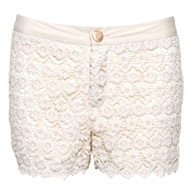 Floral Crochet Shorts