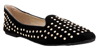 Totally Studded Smoking Slippers