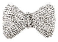 Crystal Bow Cuff Bracelet