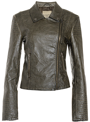 BB Dakota Dita Vegan Leather Moto Jacket