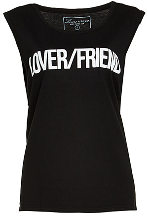 Lovers + Friends Lover/Friend Muscle Tee