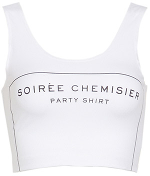 The Laundry Room Party Crop Top