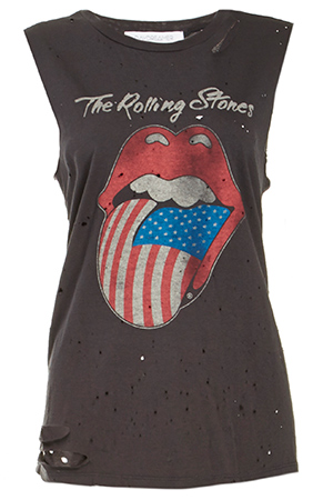 DAYDREAMER The Rolling Stones Artfully Thrashed Muscle Tee