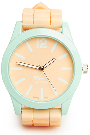 Pretty Pastel Silicone Watch