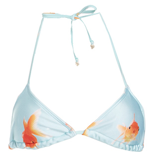 Wildfox Couture Goldfish Classic String Bikini Top