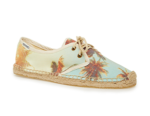 Soludos We Are Handsome Lace up Espadrille in Paradise