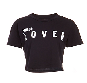 Lovers + Friends Hello Lover Cropped Tee