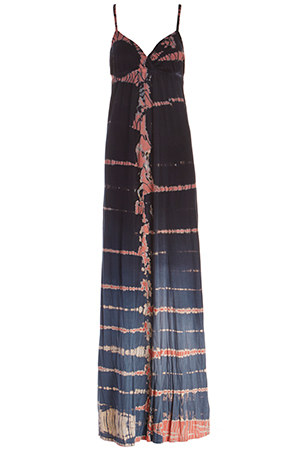 GYPSY05 Desouk Tie-Dye Triangle Maxi Dress