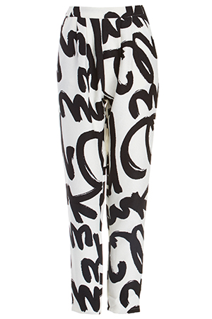 Tailored Graffiti Trouser