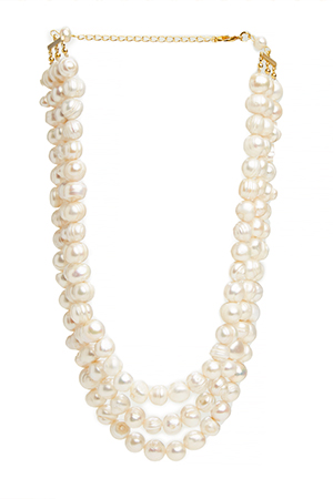 DAILYLOOK Layered Pearl Necklace