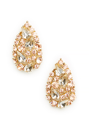 DAILYLOOK Beth Taylor Crystal Earrings