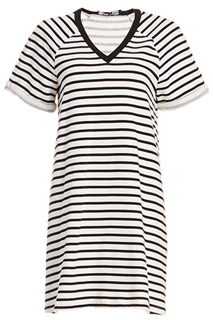 The Fifth Label Drop The Game Striped T-Shirt Dress