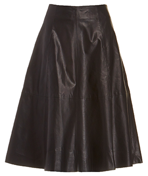 Huxtable Vegan Leather Skirt