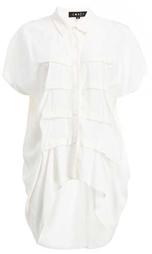 white pintuck shirt