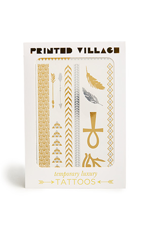 Printed Village Anka Eye Flash Tattoos