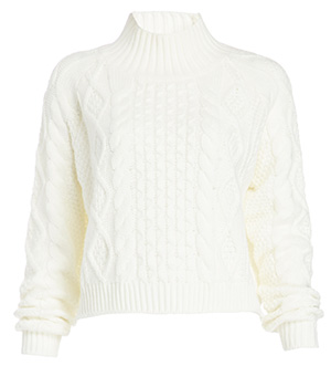 MINKPINK Chalet Girl Cable Knit Sweater