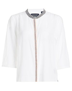 Maison Scotch Embroidered Tunic Top
