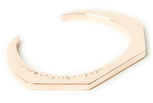 Giles & Brother Skinny Hex Cuff