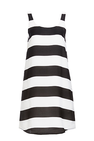 Blaque Label Striped Tank Dress