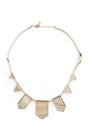 House of Harlow 1960 Star Five Station Necklace