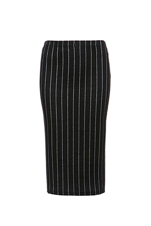 Glamorous Pinstripe Pencil Skirt