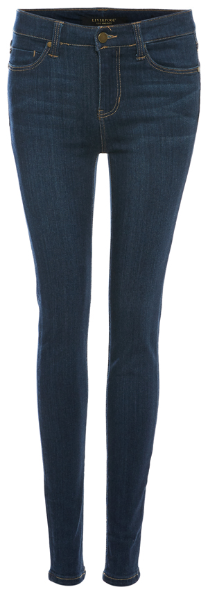 Liverpool Mid Rise Ankle Jean