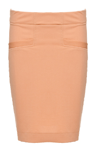 Casual Knit Pencil Skirt
