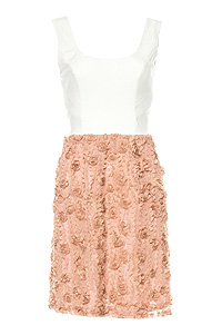 Rosette Skirt Dress