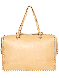 Studded Border Work Tote