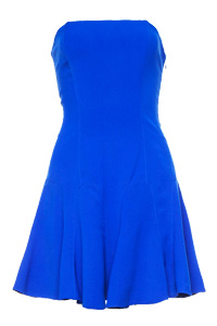Strapless Fit and Flare Dress