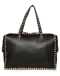 Studded Border Work Tote