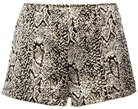 Metallic Brocade Shorts