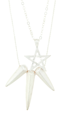 DAILYLOOK Spike and Star Necklace