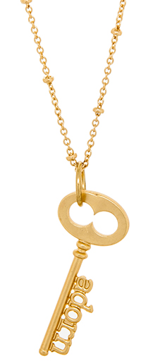 Adorn Key Pendant Necklace