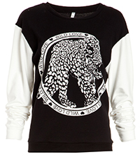 Wild Love Leopard Sweatshirt