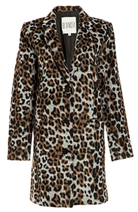 BB Dakota Hazel Leopard Coat