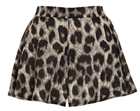 Loose Leopard Shorts